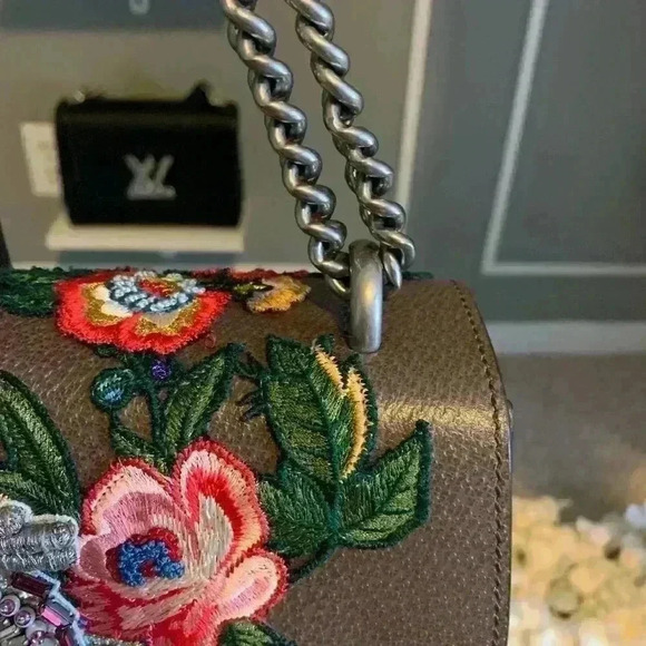 Gucci Dionysus Owl-Embroidered shoulder bag. - Picture 2 of 15